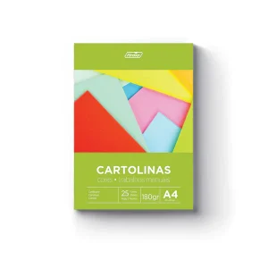 Bloco de Cartolinas A4 - 180 gr 25 Fls