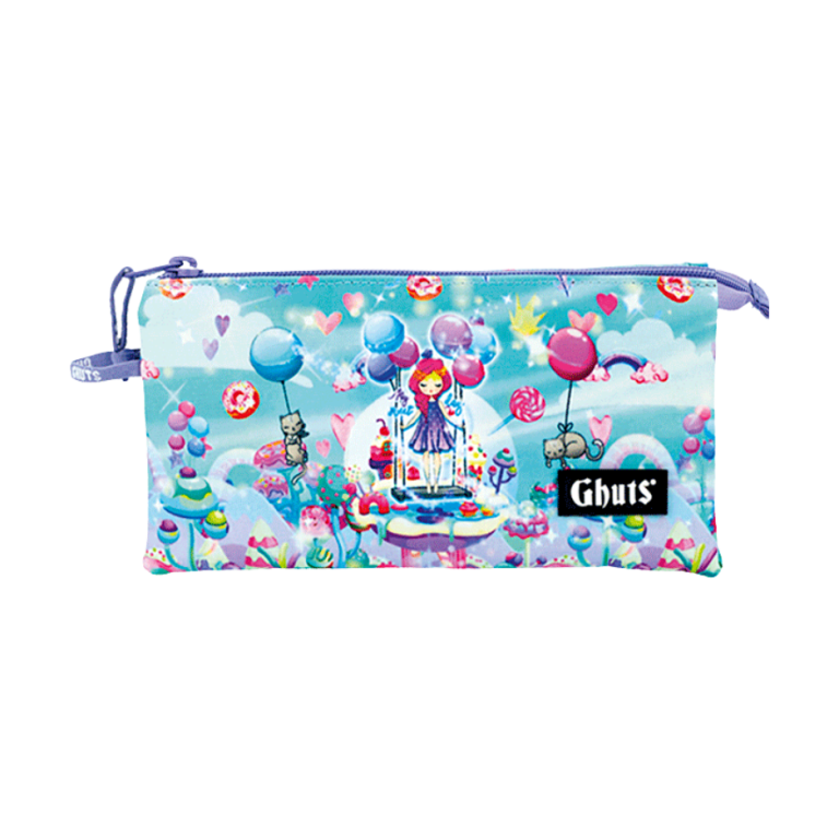 Estojo Triplo – CANDYLAND Quiosque Sem Limites