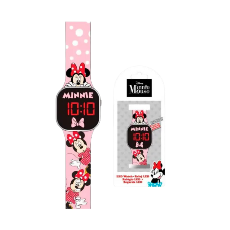Relógio Digital Minnie Quiosque Sem Limites