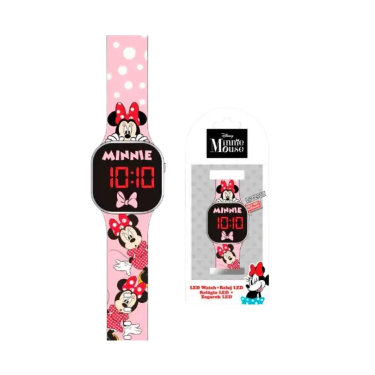 Relógio Digital Minnie Quiosque Sem Limites