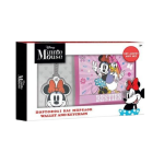 Cjt Carteira e Porta-Chaves Minnie
