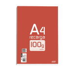 Recarga 100/100 A4 Pautada