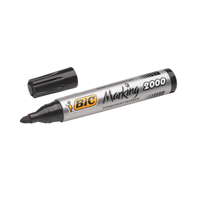 Marcador Permanente BIC 2000 Preto Quiosque Sem Limites