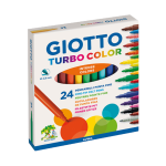 Marcadores de Feltro Giotto Turbo Color -24