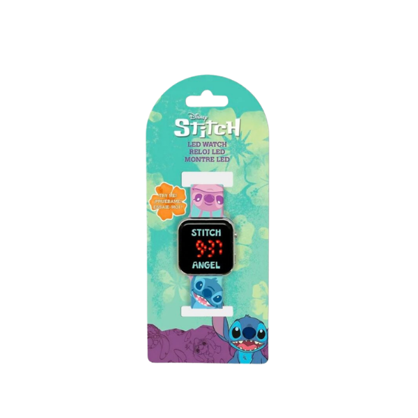 Relógio Digital Stitch Quiosque Sem Limites