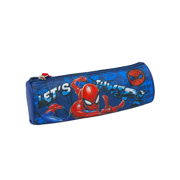 Estojo Redondo Spiderman Let’s Quiosque Sem Limites