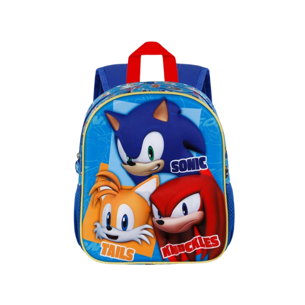 Mochila Sonic & Friends 3D Quiosque Sem Limites