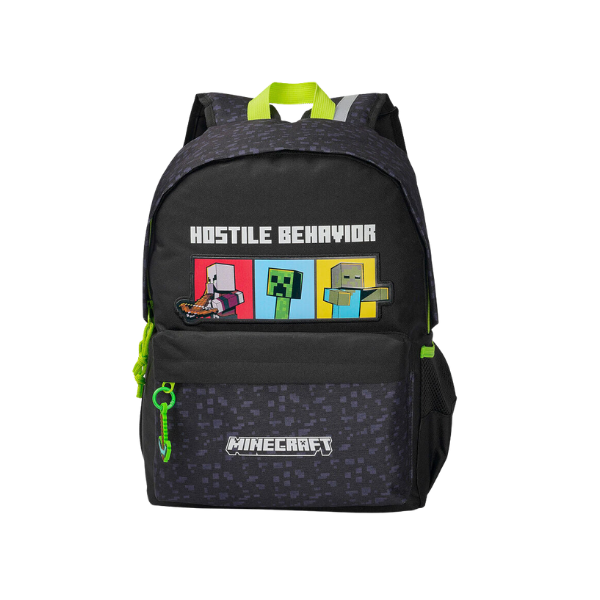 Mochila Escolar Minecraft Quiosque Sem Limites