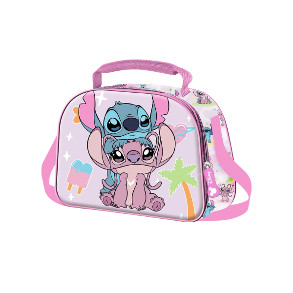 Lancheira Angel & Stitch 3D Quiosque Sem Limites