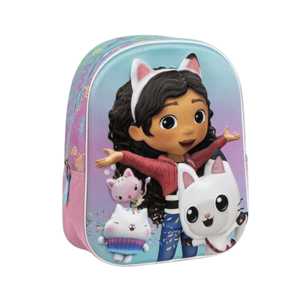 Mochila Pré-Escolar Gabby’s Dollhouse Quiosque Sem Limites